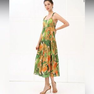 Julie Brown Leela Pink Tulum Maxi Dress - New w/o tags, never worn